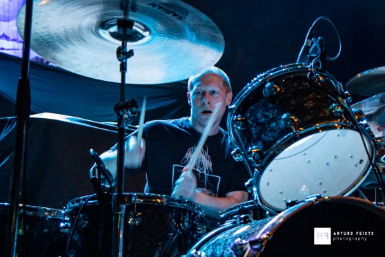 Lord Dying performing at the Vogue Theatre in Vancouver BC, Canada on March 4, 2020
