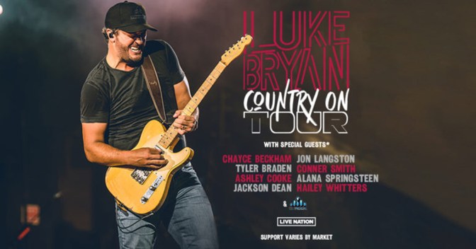 Luke Bryan Announces 36-City Headline “Country On Tour”
