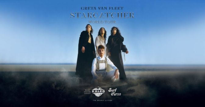 Grammy Winning Rock Band Greta Van Fleet Set Starcatcher World Tour