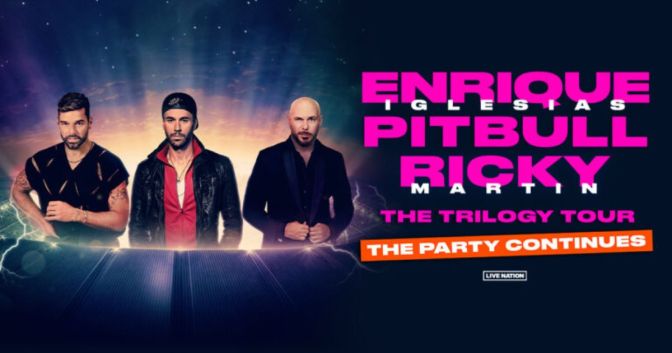 The Party Continues – International Superstars Enrique Iglesias, Ricky Martin & Pitbull Expand The Trilogy Tour Into 2024