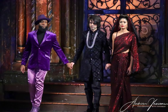 Menswear designer Majid Desire new collection at Couture Fashion Week