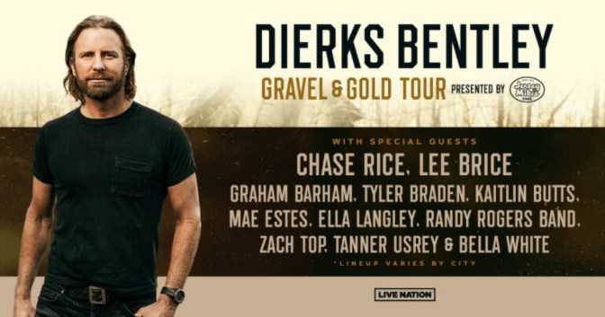Dierks Bentley Returns To The Road This Summer For “Full On Party” With New GRAVEL & GOLD TOUR Dates