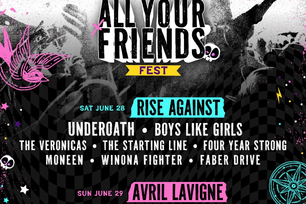 Rise Against Joins Avril Lavigne As Headliner For All Your Friends Fest