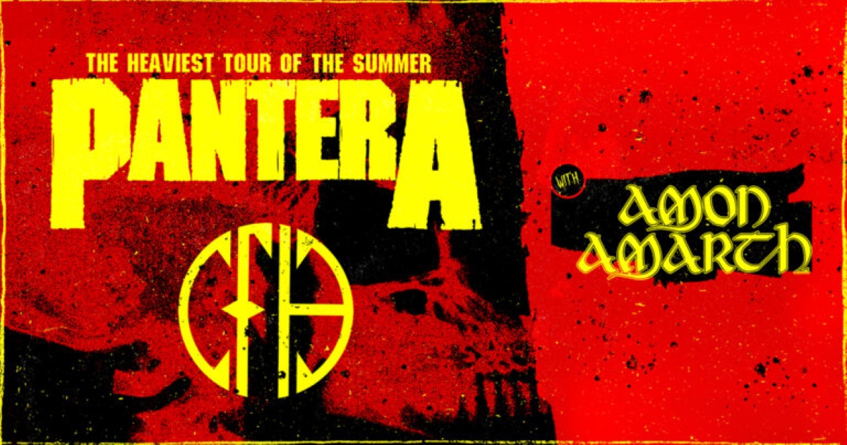 PANTERA Announces U.S. Summer Amphitheater Tour
