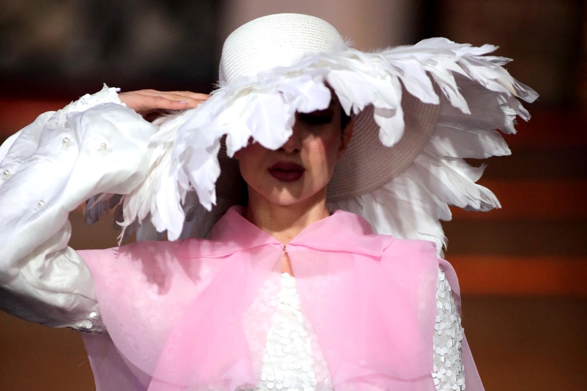 Andres Aquino new collection at Couture Fashion Week At The Angel Orensanz Center in New York City on March 1st, 2025