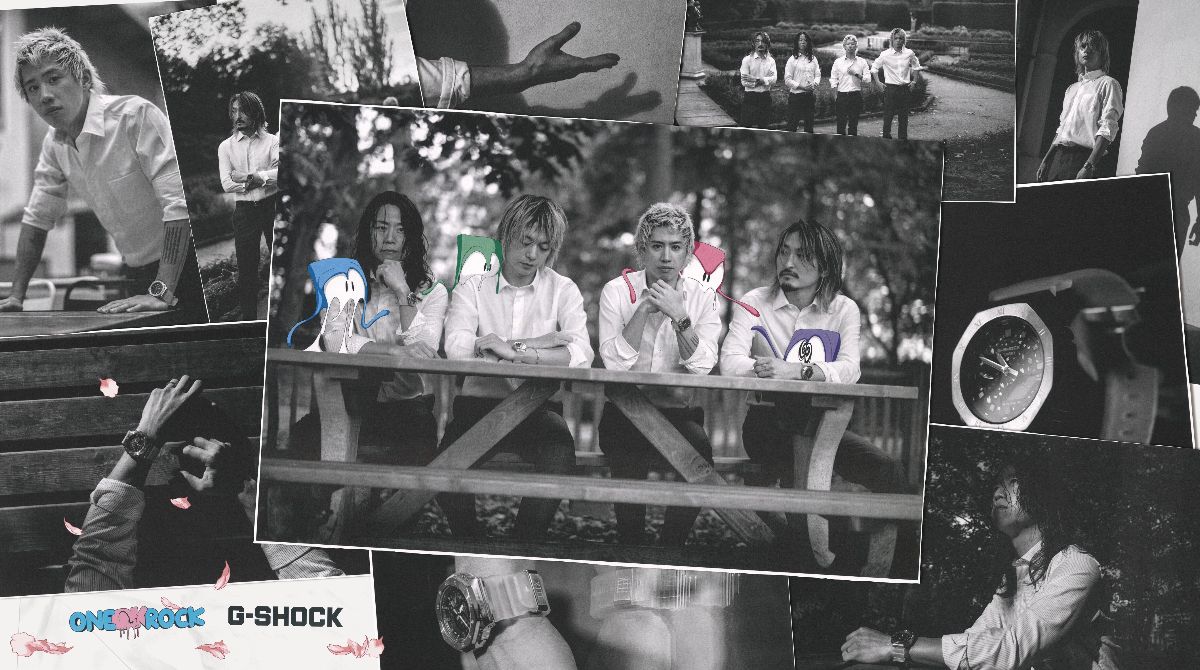 One OK Rock Celebrate 20th Anniversary with G-Shock Collaboration in Conjunction With Release of New Album “DETOX”