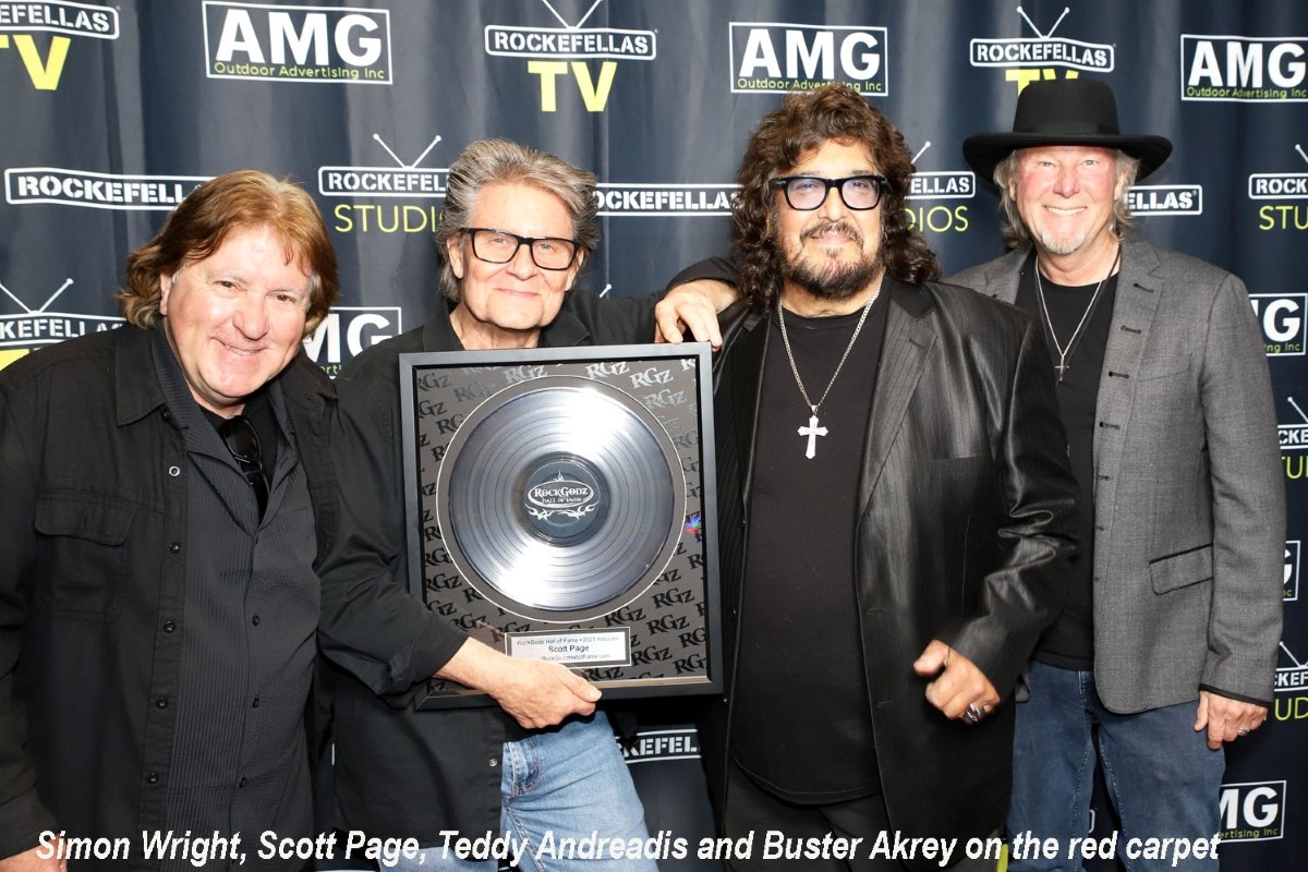 RockGodz awards legendary saxophonist Scott Page, by Don Adkins