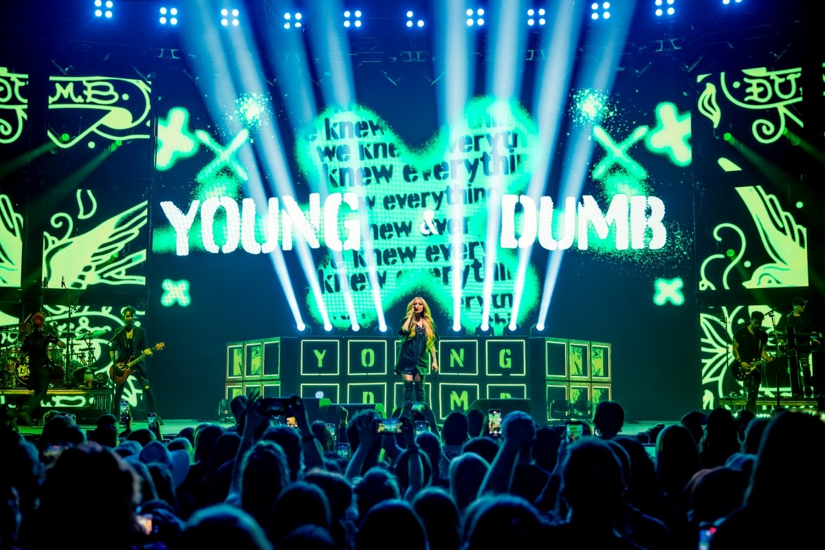 AVRIL LAVIGNE KICKS OFF 2025 EXTENSION OF GREATEST HITS TOUR IN MONCTON, NB AT AVENIR CENTRE
