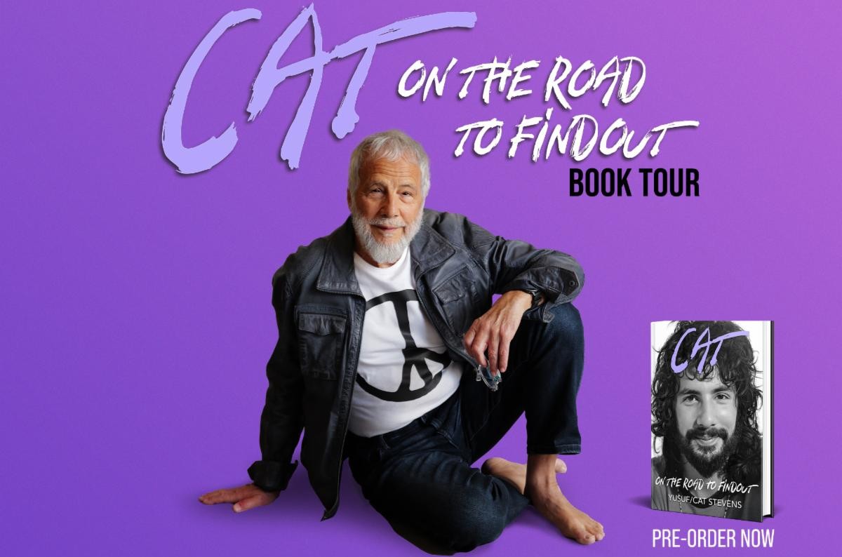 Yusuf/Cat Stevens Announces Intimate Book Tour Accompanying the Release of Long-Awaited Memoir