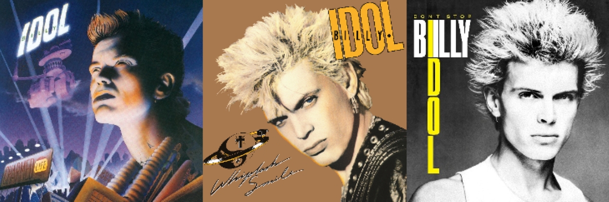 BILLY IDOL ANNOUNCES NEW VINYL RELEASES OF CLASSICS CHARMED LIFE, WHIPLASH SMILE, & DON’T STOP EP OUT AUGUST 15, 2025