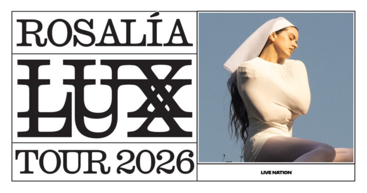 ROSALÍA Announces Global LUX TOUR 2026