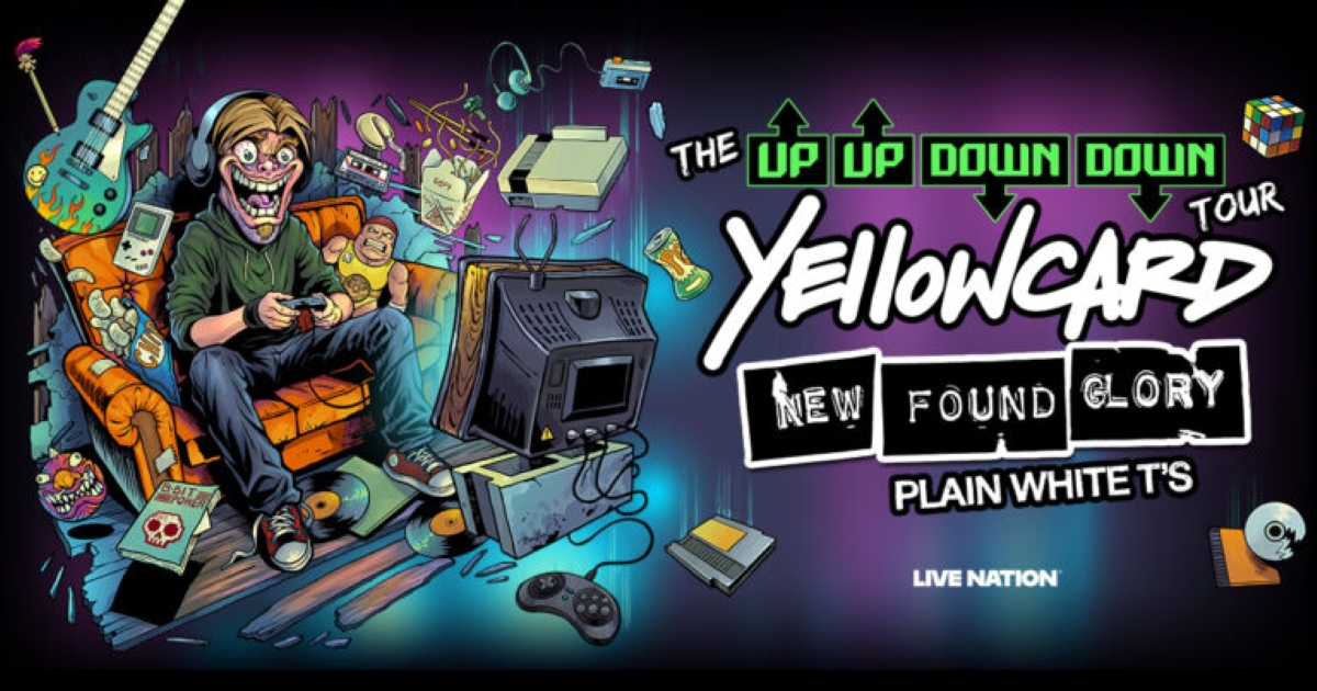 Yellowcard, New Found Glory And Plain White T’s Announce The Up Up Down Down Tour