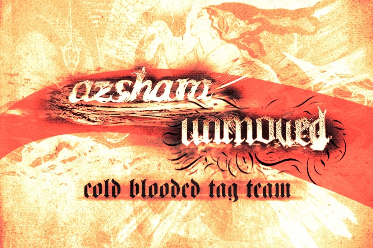 AZSHARA and UNMOVED release Cold Blooded Tag Team split on DAZE