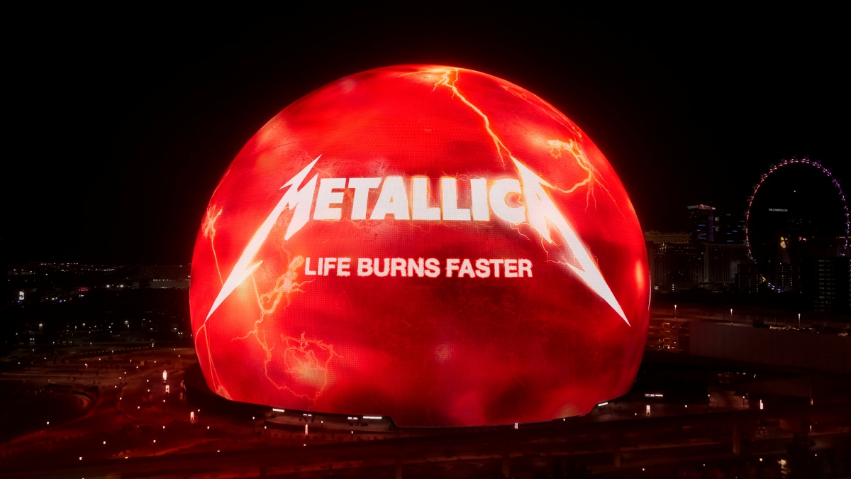 METALLICA: LIFE BURNS FASTER LIVE AT SPHERE