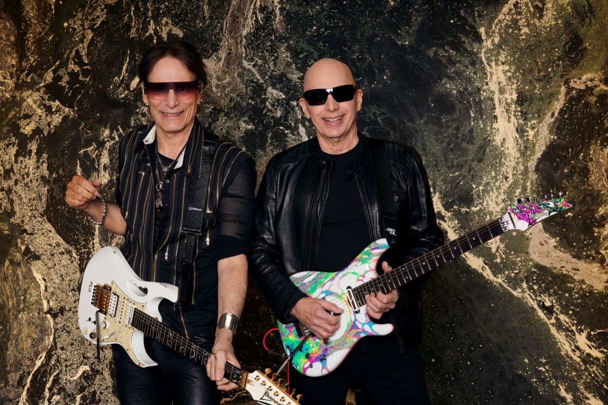 Joe Satriani and Steve Vai release new SatchVai Band single and music video for “Dancing”