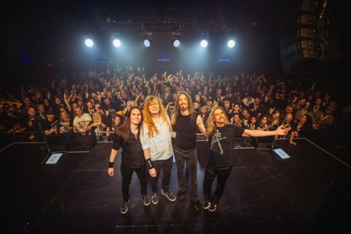 MEGADETH Perform Intimate Nashville Set At Event Celebrating Their #1 Album