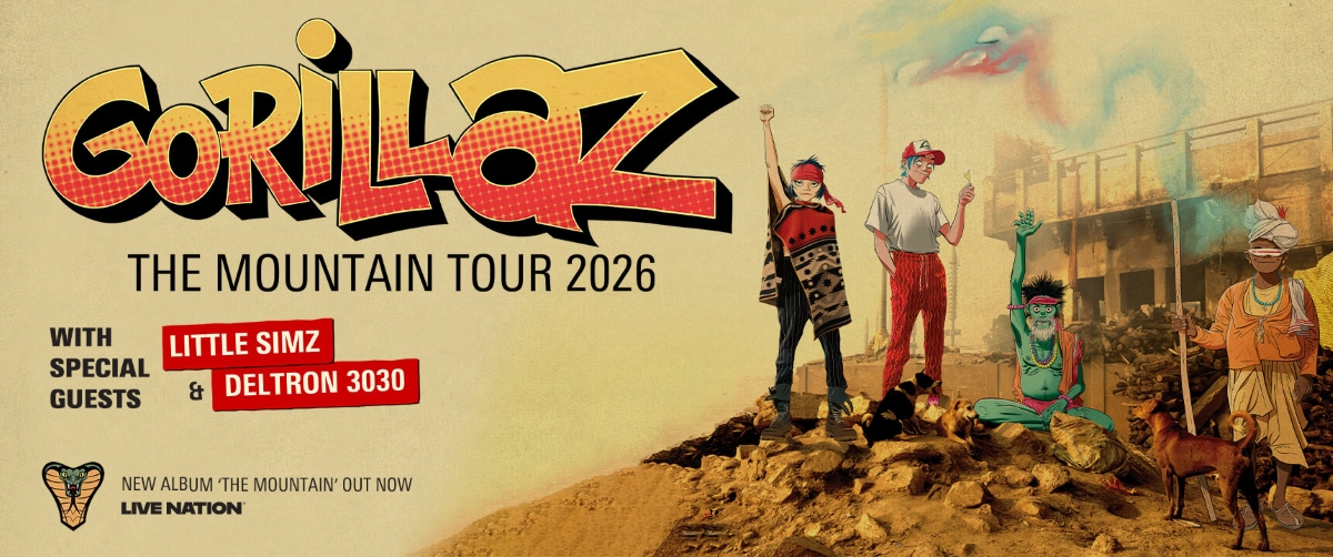 GORILLAZ North American Tour Fall 2026