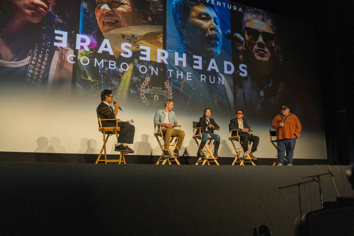 Music Documentary Eraserheads: Combo on the Run screening and red carpet event in Los Angeles, by Louie Figueroa