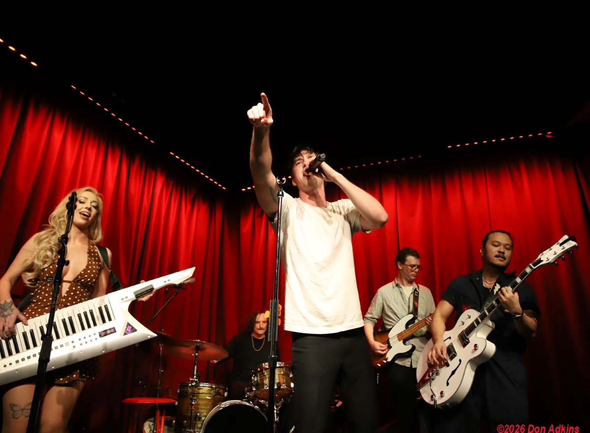 Jessy Fury & The Sound at The Hotel Café on April 2nd, 2026, by Don Adkins