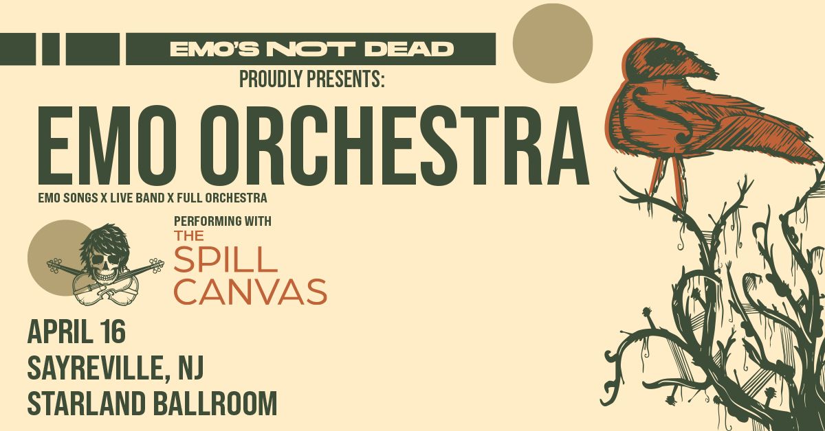 Emo Orchestra at the Starland Ballroom in Sayreville NJ on April 16, 2026, by Kevin Healy
