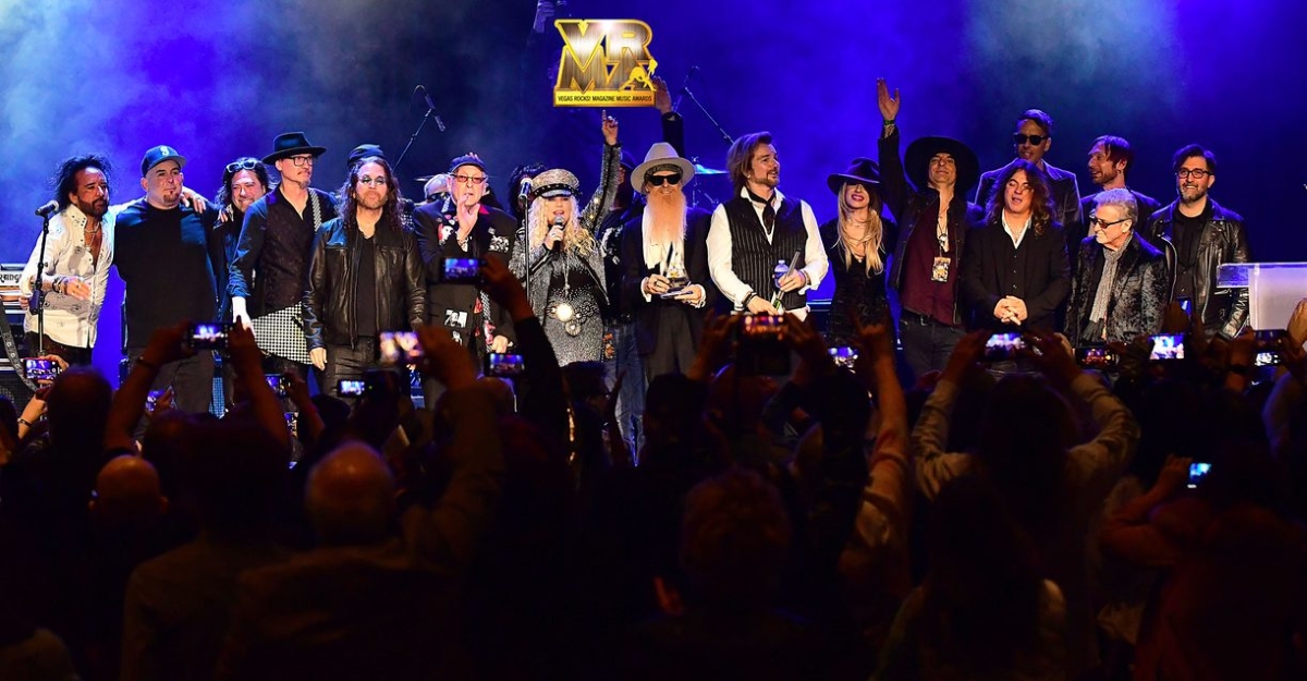 ROCK HISTORY RETURNS  WITH THE VEGAS ROCKS! MAGAZINE MUSIC AWARDS!