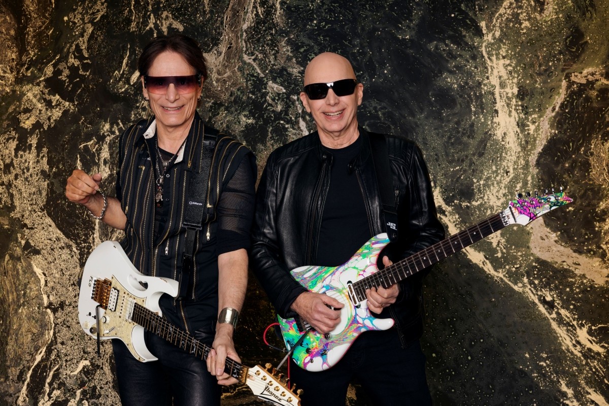 SatchVai: Joe Satriani & Steve Vai release new album “The Sea of Emotion” on November 6 via earMUSIC