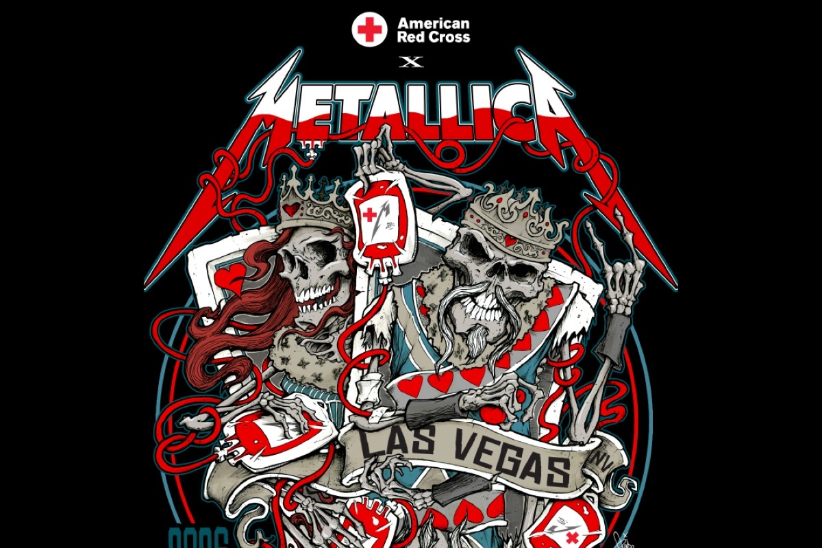 Metallica & Red Cross Rock Blood Donation With Exclusive Vegas Experience