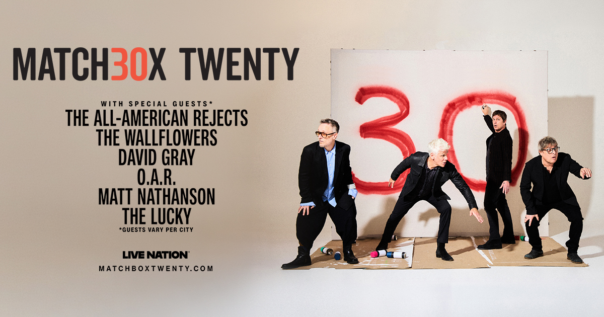 Matchbox Twenty Celebrate 30th Anniversary With Major North American Tour